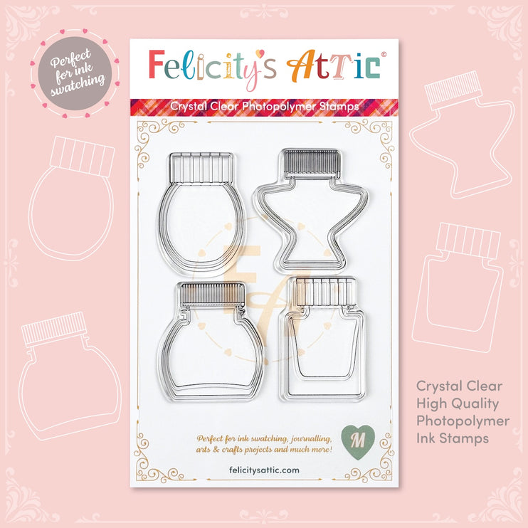 Sellos Transparentes - Ink Bottles