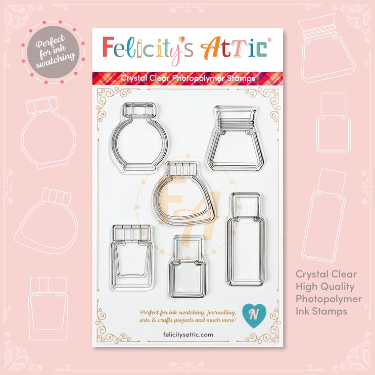 Sellos Transparentes - Ink Bottles