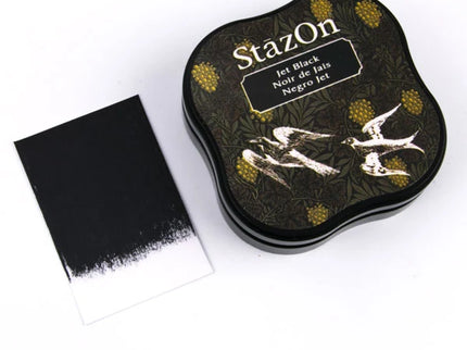 StazOn Midi Ink Pad - Jet Black