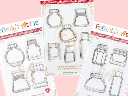 Sellos Transparentes - Ink Bottles
