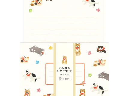 Letter Set - Gatos con moña