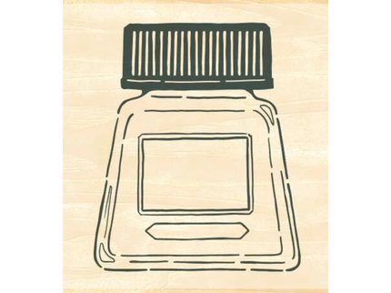 Sello de hule - Botella de tinta