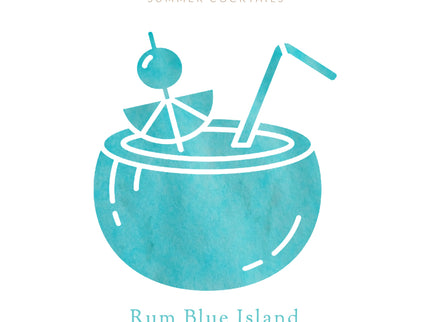 Tinta 30mL - Rum Blue Island (Kaisa)