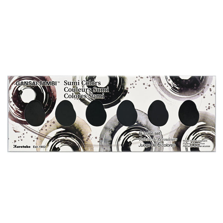 Acuarelas Gansai Tambi - SUMI Colors - ColorSwatch