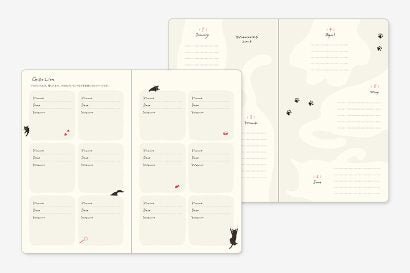 Agenda 2026 - B6 - Gray Cat - ColorSwatch