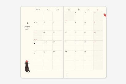 Agenda 2026 - B6 - Navy Cat - ColorSwatch