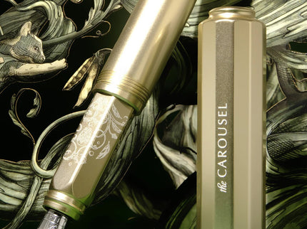 Aluminum Carousel Fountain Pen - Brilliant Beanstalk (Edición Limitada) - ColorSwatch