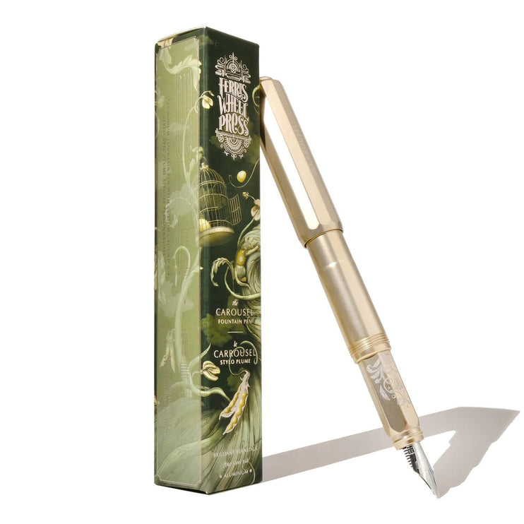 Aluminum Carousel Fountain Pen - Brilliant Beanstalk (Edición Limitada) - ColorSwatch