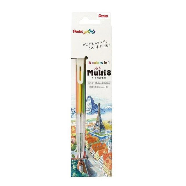 Pentel Art Multi 8 - Crayon Portaminas - Single