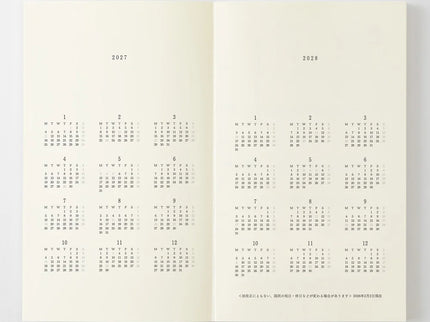 MD Diary 2027 - B6 Slim