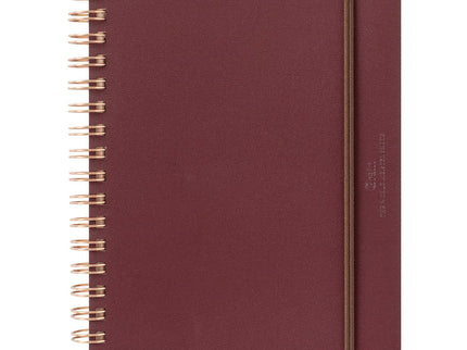 Midori Grain Notebook B6 - Red