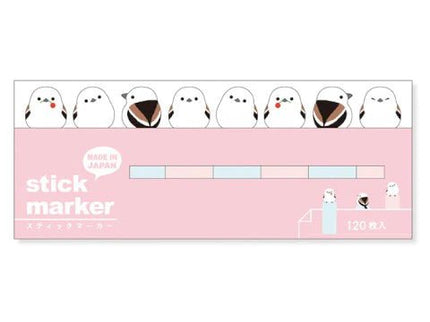 Banderines adhesivos - White Birds - ColorSwatch