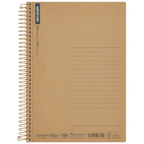 Basic Spiral A5 - 150 Hojas - Líneas - ColorSwatch