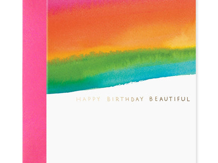 Beautiful Birthday - Tarjeta de Cumpleaños - ColorSwatch
