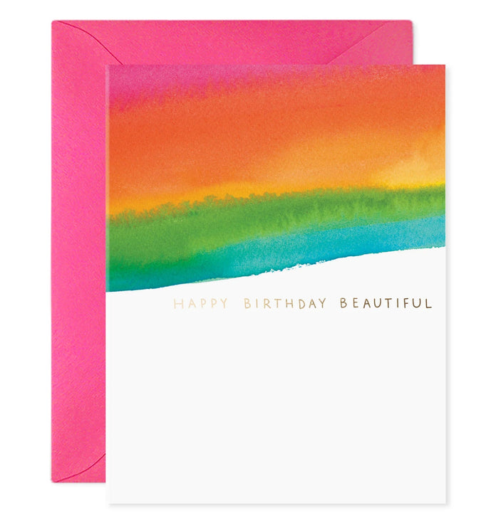 Beautiful Birthday - Tarjeta de Cumpleaños - ColorSwatch
