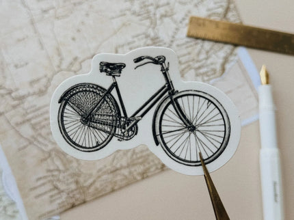 Sticker de Vinilo - Vintage Bicycle