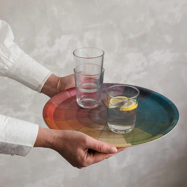 Birchwood Tray - Philipp Otto Runge Colour Wheel - ColorSwatch