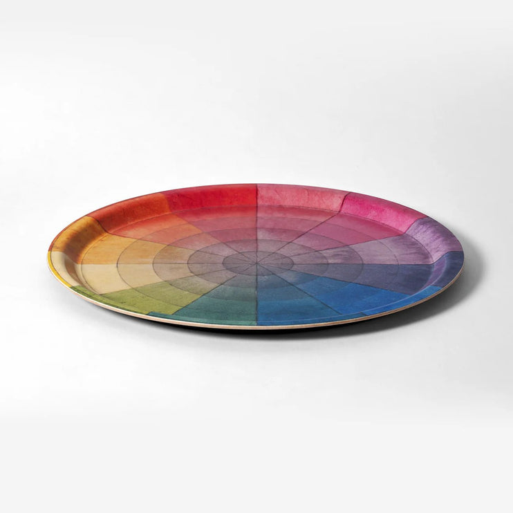 Birchwood Tray - Philipp Otto Runge Colour Wheel - ColorSwatch