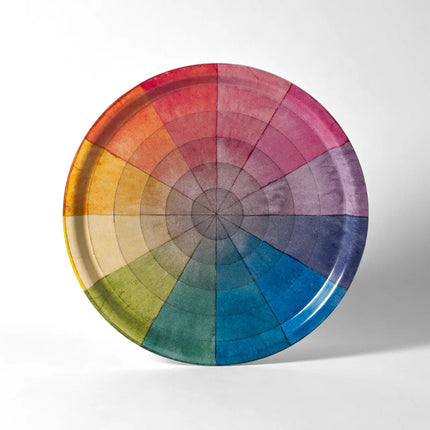 Birchwood Tray - Philipp Otto Runge Colour Wheel - ColorSwatch