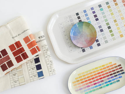Birchwood Tray - Werner's Nomenclature of Colors - ColorSwatch