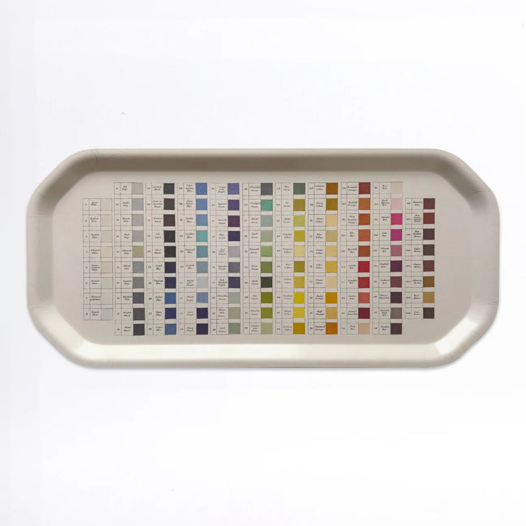 Birchwood Tray - Werner's Nomenclature of Colors - ColorSwatch