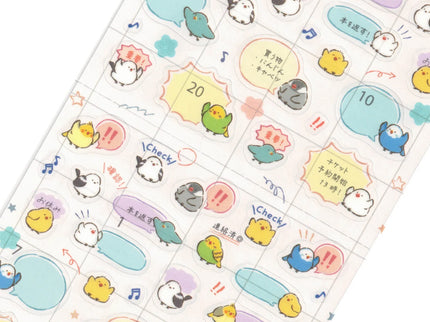 Planner Stickers Large - Chatty Birds