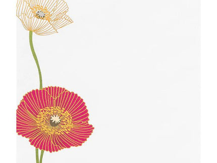 Bloc de papel - Silk - Printing - Poppy - ColorSwatch
