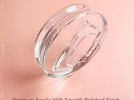 Block Acrílico Redondo para Sellos - ColorSwatch