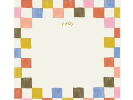 Block Notepad - Check - ColorSwatch