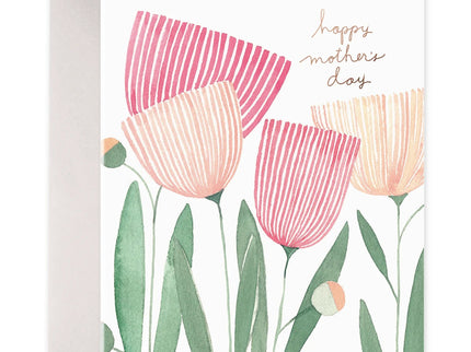 Blooms for Mom - Tarjeta Día de la Madre - ColorSwatch