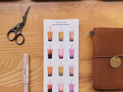Stickers - Assorted Boba