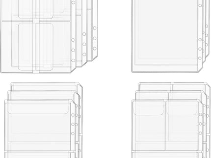 Bolsillos de 6 Hoyos para Cartapacios A5 (Unidad) - ColorSwatch