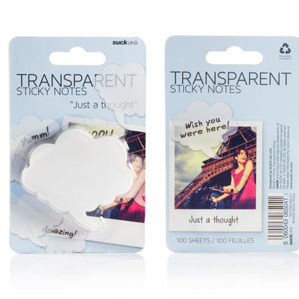 Sticky Notes Transparentes - Burbuja de Texto