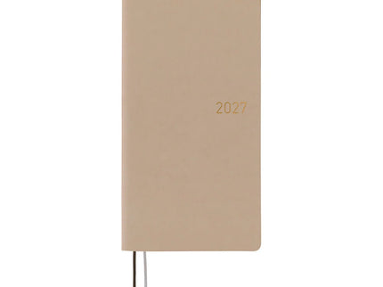Hobonichi Techo 2027 Weeks - Smooth: Café au Lait