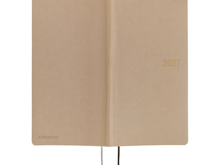 Hobonichi Techo 2027 Weeks - Smooth: Café au Lait