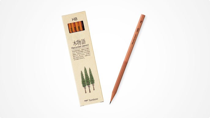 Caja de 12 Lápices HB Reciclados - ColorSwatch