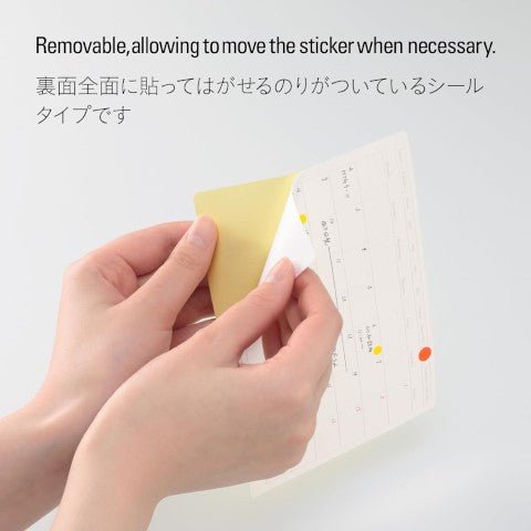 Calendario Adhesivo Removible - Landscape - ColorSwatch