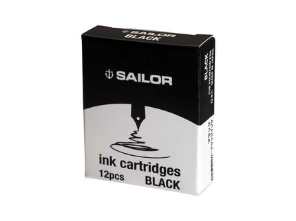 Cartuchos de Tinta Sailor - Black - ColorSwatch
