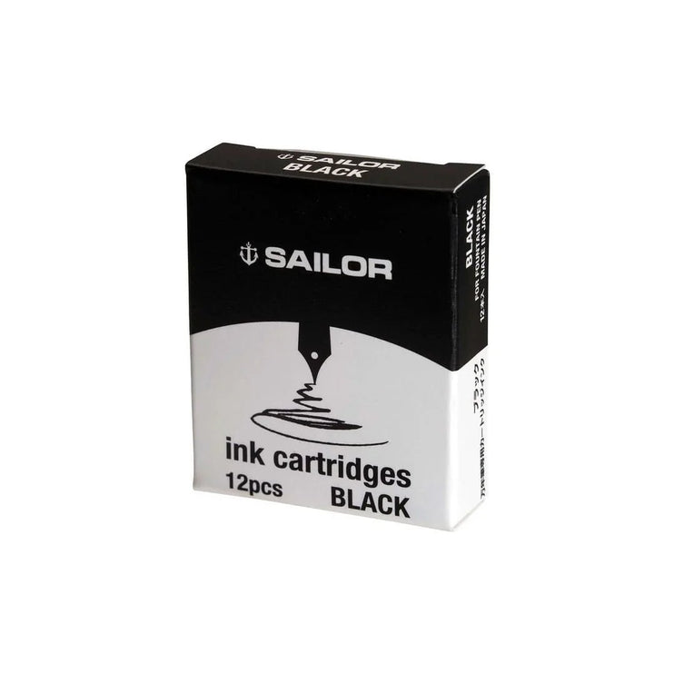 Cartuchos de Tinta Sailor - Black - ColorSwatch