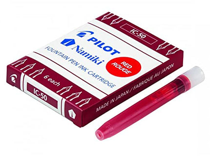 Cartuchos Namiki Pilot - Rojo - ColorSwatch