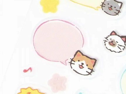Planner Stickers Large - Chatty Cats
