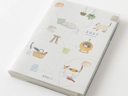 Pocket Diary B6 - Cat 2027