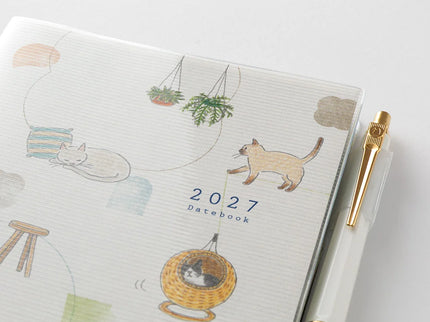 Pocket Diary B6 - Cat 2027