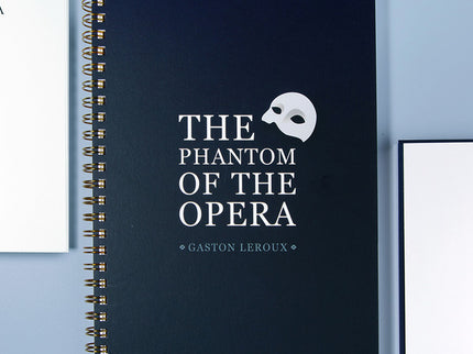 Cuaderno Impression - A5 - Líneas - Fantasma de la Ópera