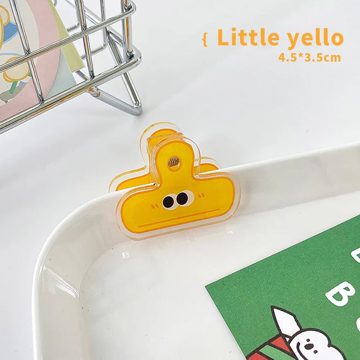 Clip Acrílico "Big Eyes" (unidad) - ColorSwatch