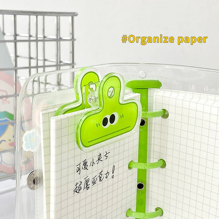 Clip Acrílico "Big Eyes" (unidad) - ColorSwatch