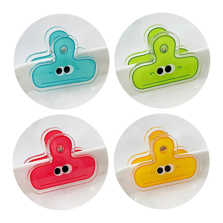 Clip Acrílico "Big Eyes" (unidad) - ColorSwatch