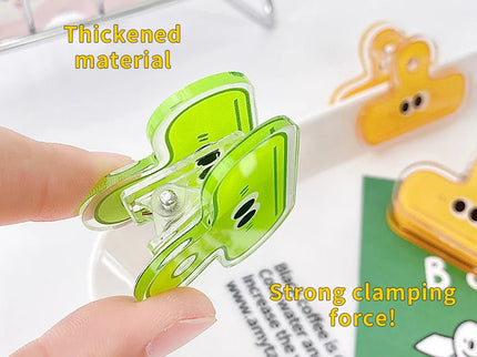 Clip Acrílico "Big Eyes" (unidad) - ColorSwatch