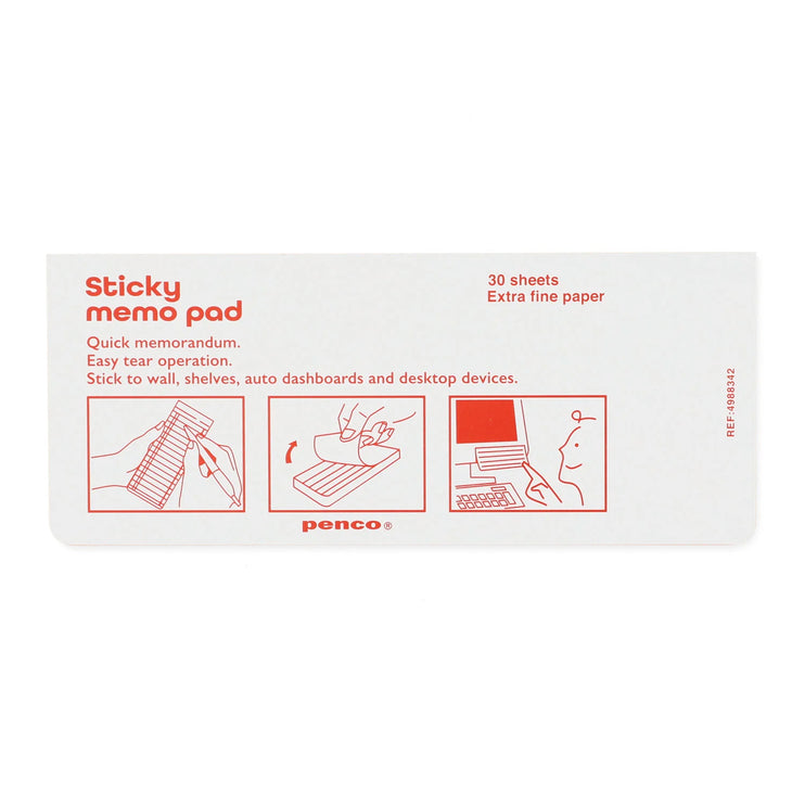 Sticky Memo Pad - Semanal