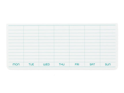 Sticky Memo Pad - Semanal